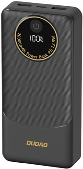 Powerbank Dudao K12Pro 20000 mAh 22.5W Black (6976625333899)