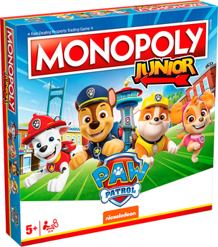 Настольная игра Winning Moves Paw Patrol Movie - Monopoly Junior EN (WM04163-EN1-6)