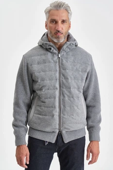 Чоловіча вовняна куртка з капюшоном Paul&Shark 7929 XL