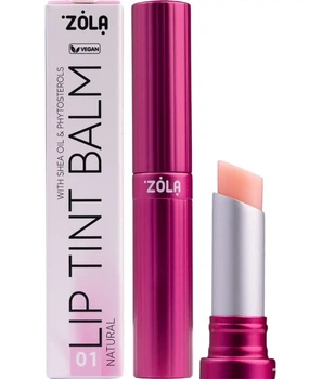 Бальзам для губ тінт ZOLA Lip Tint Balm Natural 3 г