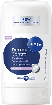 Антиперспірант NIVEA Дерма контроль. Відновлення для чутливої шкіри Стік 50 мл (5900017099842)