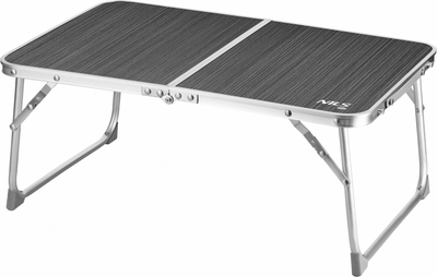 Стіл туристичний Nils Camp NC3402 розкладний низький Темно-сірий (5908261681691)