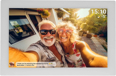 Цифрова фоторамка Denver Frameo PFF-1037W White