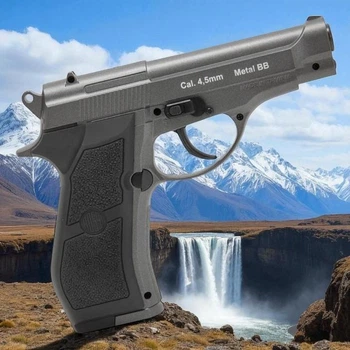 Пістолет пневматичний Win Gun 301 M84 (Beretta 84)