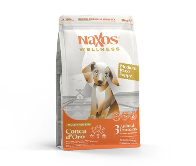 Сухой корм Naxos Puppy Medium Maxi Conca d’Oro для щенков средних и крупных пород 12кг