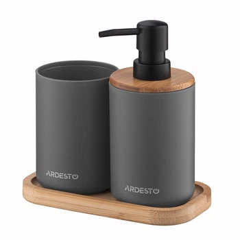 Аксессуары для ванной комнаты Ardesto Minimalism ARHB3110GB 3пр