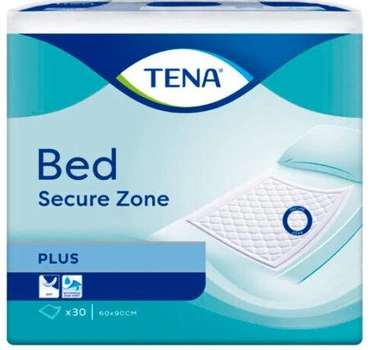 Пелюшки поглинаючі Tena Bed Plus Secure Zone 60х90 см 30-шт.