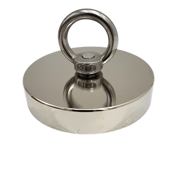 Поисковый магнит неодимовый D32x6mm с кольцом магнит N52 сильный 20кг тяговое усилие магнитная рыбалка UKC 32mm