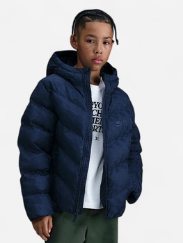 Дитяча зимова куртка для хлопчика Nike K Nsw Tf Adp Puffer Gx HQ9374-410 S 128-137 см Midnight Navy/Midnight Navy (198481729104)