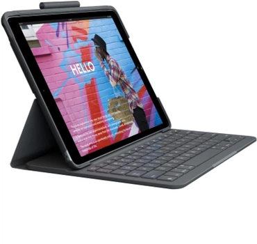 Чехол с клавиатурой Logitech Slim Folio для iPad
