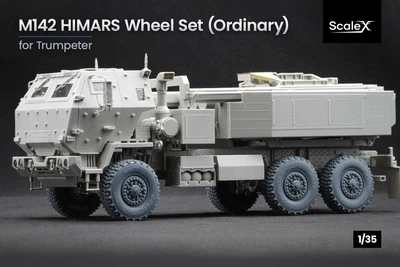 Набір коліс для HIMARS від Trumpeter ScaleX WM 35011