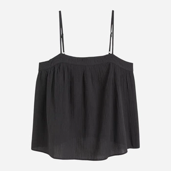 Топ жіночий H&M 1047432002c30 M Темно-сірий (KC1000000052037)