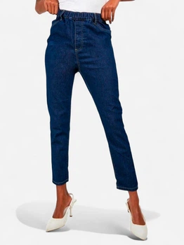 Джинсы женские Boohoo FZZ46559_03 34 Темно-синие (KAY2000001576632)