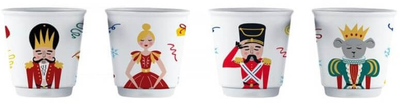 Zestaw filiżanek do espresso Bialetti Nutcracker 4 szt (8006363040976)