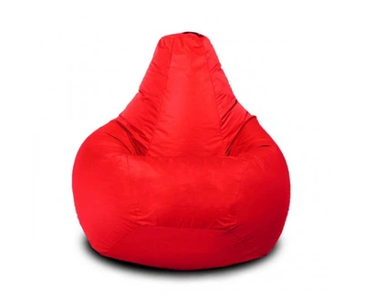 Крісло-груша нейлон Oxford червоний KatyPuf XL 125x90
