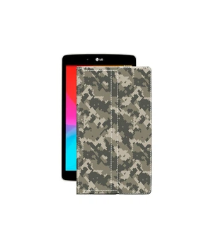 Чохол з екошкіри для планшету LG G Pad 8.0 (v490) Хаки-зелений