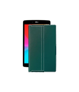 Чохол з екошкіри для планшету LG G Pad 8.0 (v490) Тм. Бірюзовий