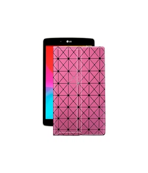 Чохол з екошкіри для планшету LG G Pad 8.0 (v490) Рожевий ромб