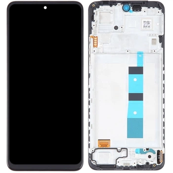 Дисплей для Xiaomi Redmi Note 12 4G чорний, TFT, з рамкою