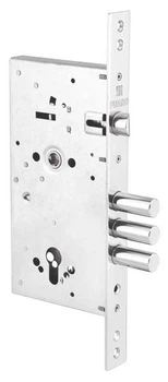 Корпус врезного замка c защёлкой FUARO MDV25/C-60.85.3R16