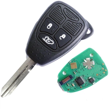 Ключ для DODGE 3 кнопки 433Mhz chip id46 (PCF7961)