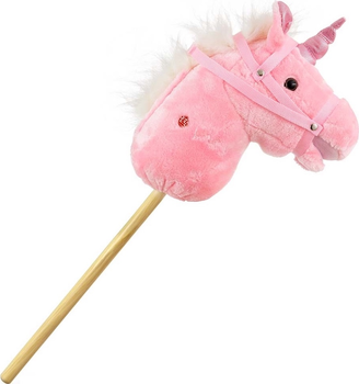 Кінь на палиці Milly Mally Hobby Pink 6085 (5901761127317)