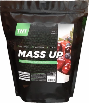 Гейнер Mass Up TNT Nutrition (Польща) 2,5 кг смак Соковита ягода
