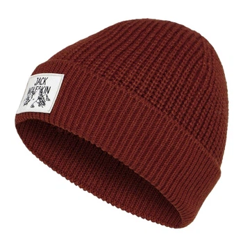 Шапка Jack Wolfskin Badge Beanie Терракот (1109-4064886302258)