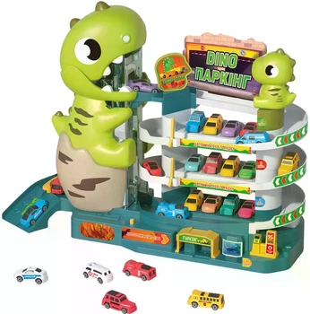 Игровой набор ZIPP Toys Dino паркинг электрический