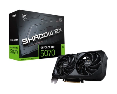 Видеокарта MSI GeForce RTX 5070 12G SHADOW 2X OC (V532-076R)