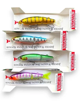 Набір Воблерів поверхневий на щуку, окуня Magallon 113mm \13.7g (4шт)(Fishing)(8152-н12)