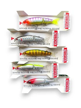 Набір Воблерів поверхневий на щуку, окуня Magallon 113mm \13.7g (5шт)(Fishing)(8152-н9)