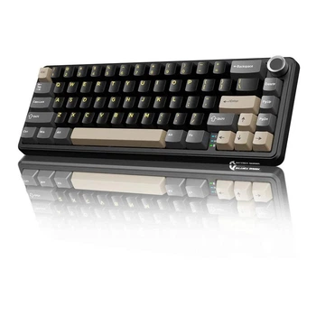 Беспроводная механическая клавиатура ATTACK SHARK X66 RGB Tri-mode (Starry Black)