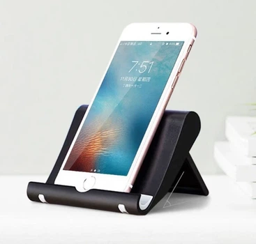 Подставка для телефона и планшета с регулировкой наклона Mobile phone holder Черный (5961)