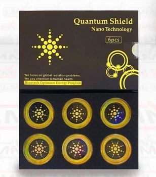 Антирадиационные наклейки на телефон\планшет QUANTUM SHIELD