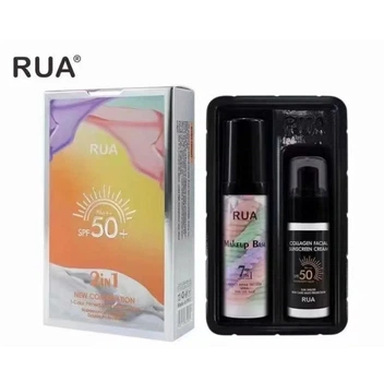 Трехцветная база под макияж RUA Three Color Rainbow + SPF 50 солнцезащитный