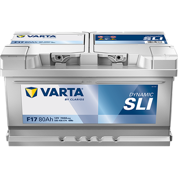 Автомобільний акумулятор Varta Blue Dynamic 80АН Єв (-/+) F17 (740EN) (580406074)