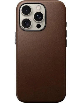 Кожаный чехол Nomad Traditional Brown для iPhone 16 Pro Max (NM01389385)