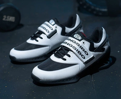 Штангетки Mingsibo 2024 Pro Weight Lifting White\Black 45
