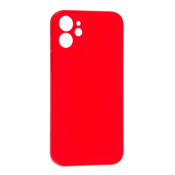 Силіконовий чохол SMTT для Apple iPhone 12 mini Red