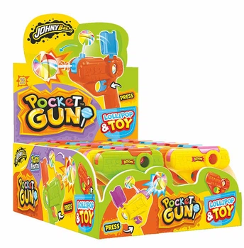 Іграшка з цукерками JOHNY BEE ® Pocket Gun Pop 16 шт/дисп