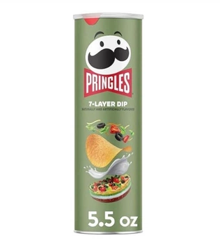Чипсы Pringles 7-Layer Dip с ароматом мексиканской закуски 156 г