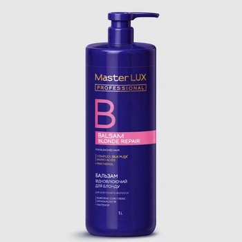 Бальзам відновлюючий для освітленого волосся BLONDE REPAIR Master LUX 1000 мл