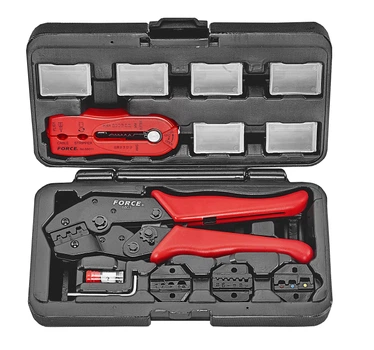 Клещи для обжима клемм 4 в 1 Force 68013