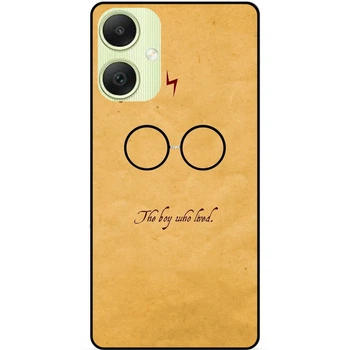 Силиконовый бампер чехол Candy для Samsung A05 с рисунком Гарри Поттер Harry Potter Очки