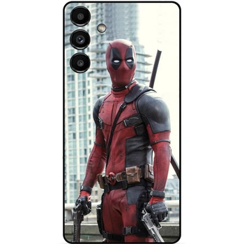 Силіконовий чохол бампер Candy для Samsung A35 з малюнком Deadpool Дедпул