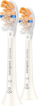 Główki szczoteczki do zębów Philips Sonicare A3 All-in-One 2 szt. Białe (HX9092/87)