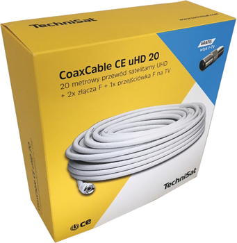 Коаксіальний кабель TechniSat CoaxCable CE uHD 20 м (0020/7831)