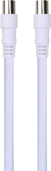 Kabel TechniSat Coaxial IEC - IEC 5 m White (76-4830-05)