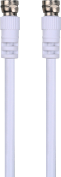 Kabel TechniSat Coaxial F - F 5 m White (76-4834-05)